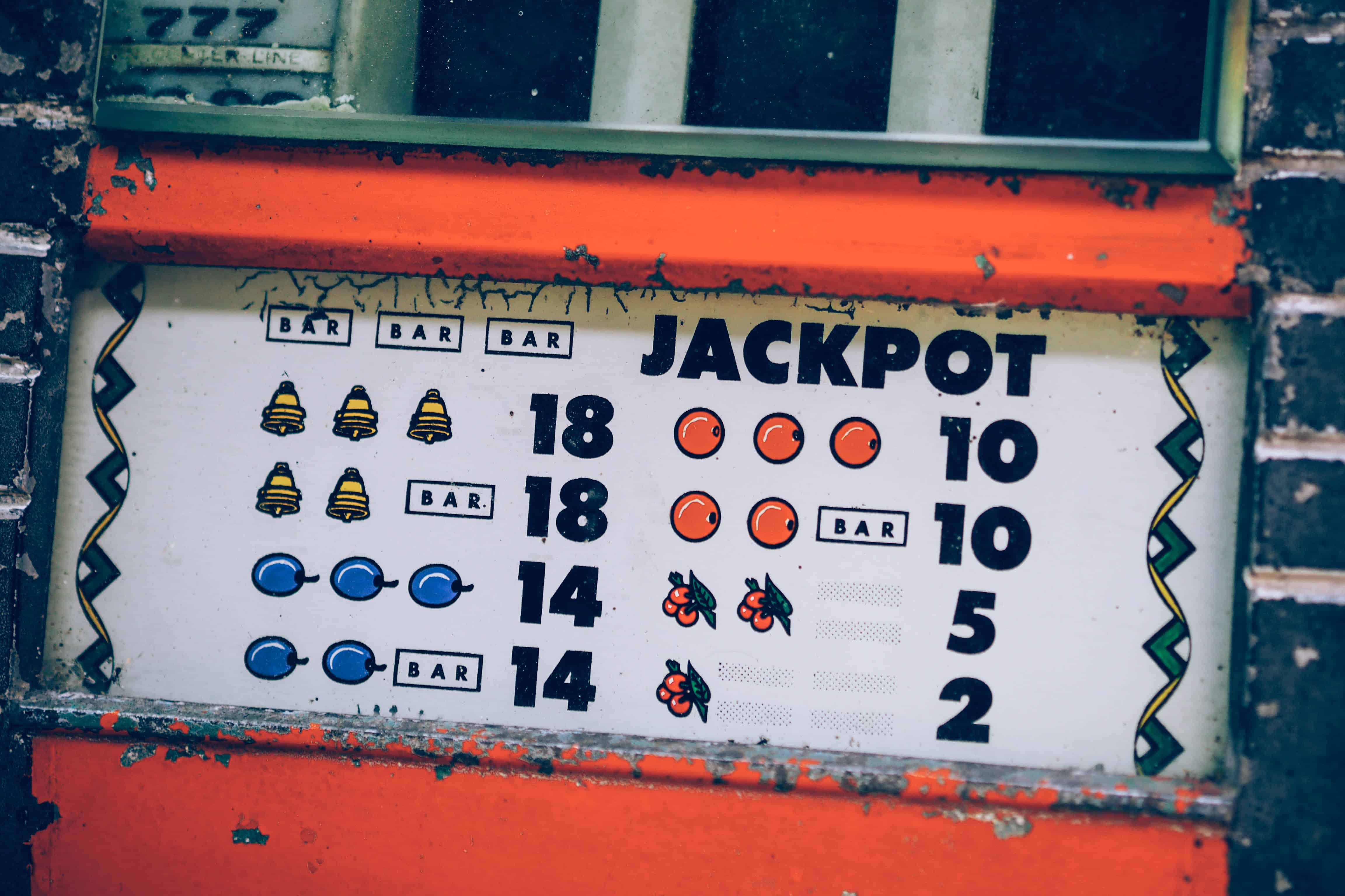 Jackpot (dzekpot) spelu automati